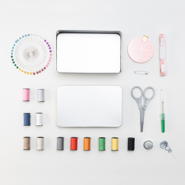 R08476.01 - Zestaw do szycia Modiste, srebrny 