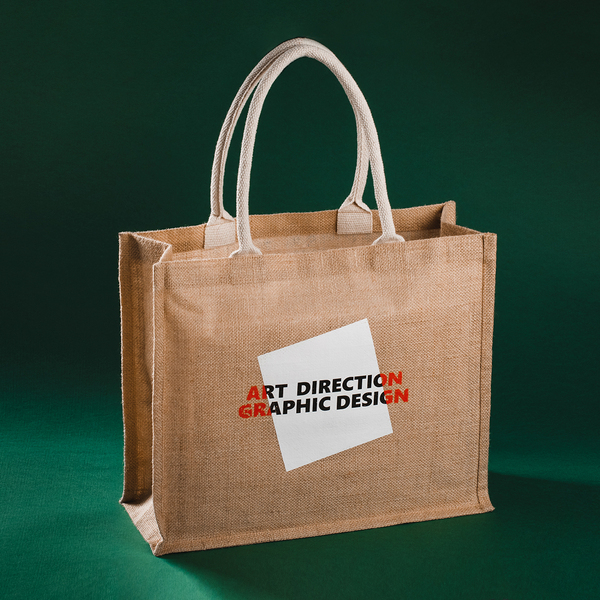 R08507.13.A - Torba na zakupy z juty Natural Shopper, beżowy 